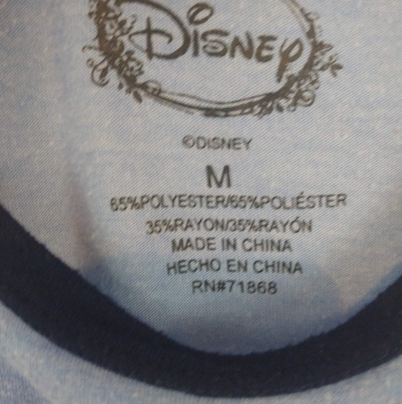 Disney Minnie Mouse Blue Jersey - Picture 7 of 8
